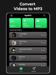 mymp3 - convert videos to mp3 ipad images 1