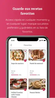 monsieur cuisine app iphone capturas de pantalla 3