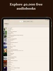 librivox audio books pro ipad resimleri 1