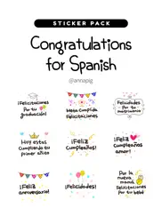 congratulations for spanish ipad images 1
