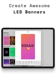 led banner marquee by rave up ipad images 1