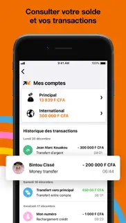 orange money afrique iPhone Captures Décran 2