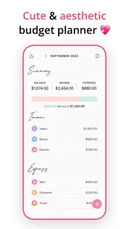 budget planner app - fleur iphone images 1