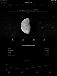 my moon phase - lunar calendar iPad Captures Décran 1