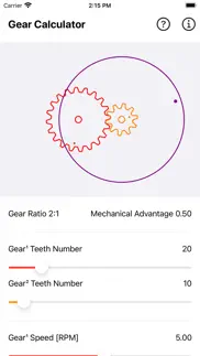 gear simulation & calculation iphone images 1