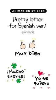 pretty letter for spanish ver1 iphone images 1