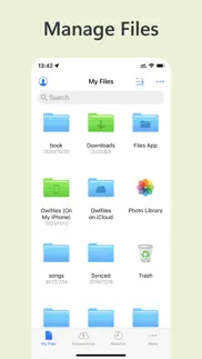 owlfiles - file manager iphone resimleri 1