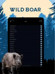 wild boar magnet - boar calls ipad images 1