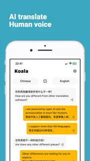 koala ai translate iphone resimleri 1