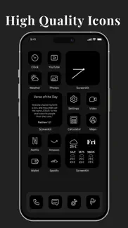 screenkit, widget, theme, icon iphone capturas de pantalla 3