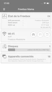 freebox (ancienne app) iPhone Captures Décran 1