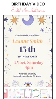 video invitation birthday card iphone images 2