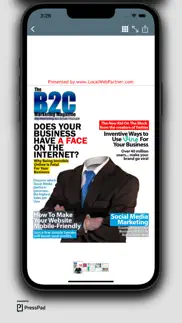 b2c marketing magazine iphone images 3