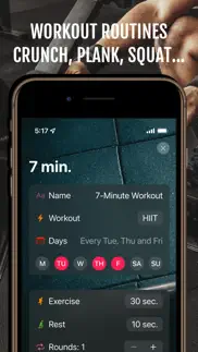 hiit workout timer by zafapp iphone resimleri 2