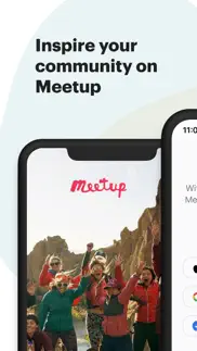 meetup para organizadores iphone capturas de pantalla 1
