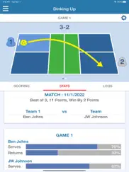 dinking up - pickleball scores ipad images 3