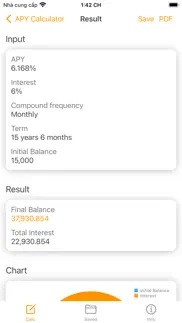 apy calculator - interest calc iphone images 2