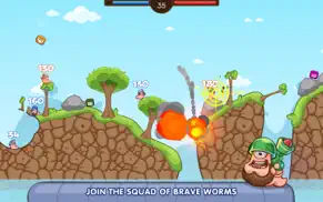worms battle - base attack iphone images 2