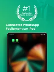 dual messenger for wa whatsweb iPad Captures Décran 2