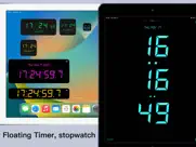 reloj digital - widget tiempo ipad capturas de pantalla 1