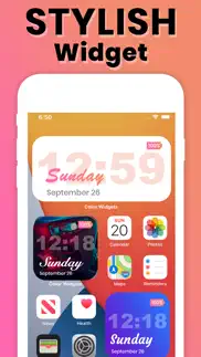 color widgets - custom widgets iphone images 1