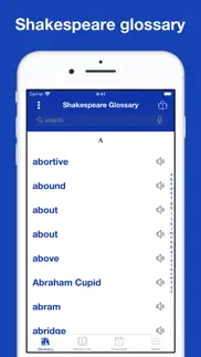 a shakespeare glossary iphone images 1