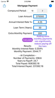mortgage payment iphone images 2