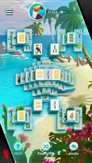 mahjong solitaire netflix iPhone Captures Décran 3