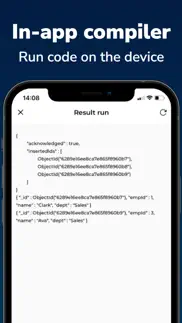 code runner - compile ide code iphone resimleri 4
