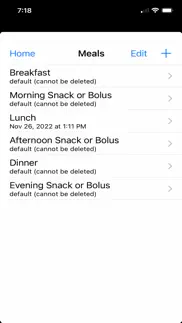 diabetes manager iphone images 2