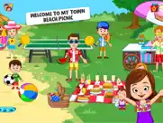 my town - beach picnic party ipad images 1