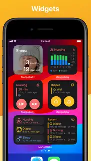 mango baby newborn tracker log iphone capturas de pantalla 1