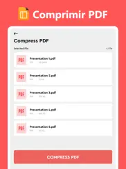 convertidor pdf - lector pdf ipad capturas de pantalla 2