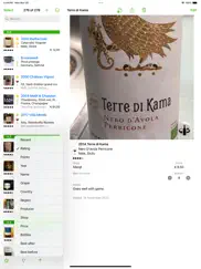 vin notes - wines v2 iPad Captures Décran 2