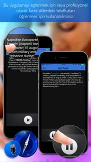 voice reader for web pro iphone resimleri 2