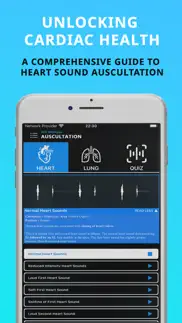 auscultation - heart sounds iPhone Captures Décran 3