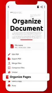pdf reader - pdf viewer, merg iphone images 4