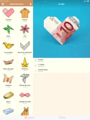 origami de dinero ipad capturas de pantalla 1