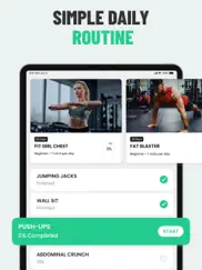 7 minute workout + exercises ipad images 4