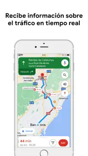 google maps - rutas y comida iphone capturas de pantalla 2