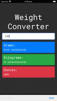 weight converter and bmi iphone images 1