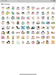 cute penguin stickers pack ipad images 3