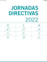 jornadas directivas 2022 ipad capturas de pantalla 2