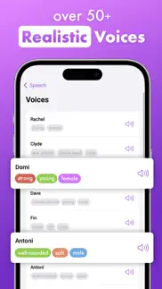 t2s - ai voice generator iphone capturas de pantalla 4