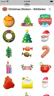 christmas stickers-2023 wishes iPhone Captures Décran 3