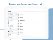 contacts groupes pro mail iPad Captures Décran 2