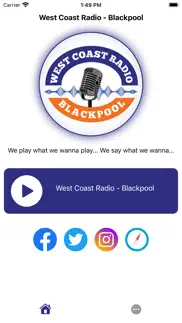 west coast radio - blackpool iPhone Captures Décran 3
