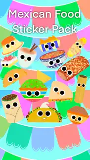 mexican food sticker pack iphone images 1