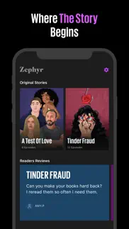 zephyr: romance stories iphone images 1