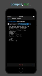 code develop ide iPhone Captures Décran 3